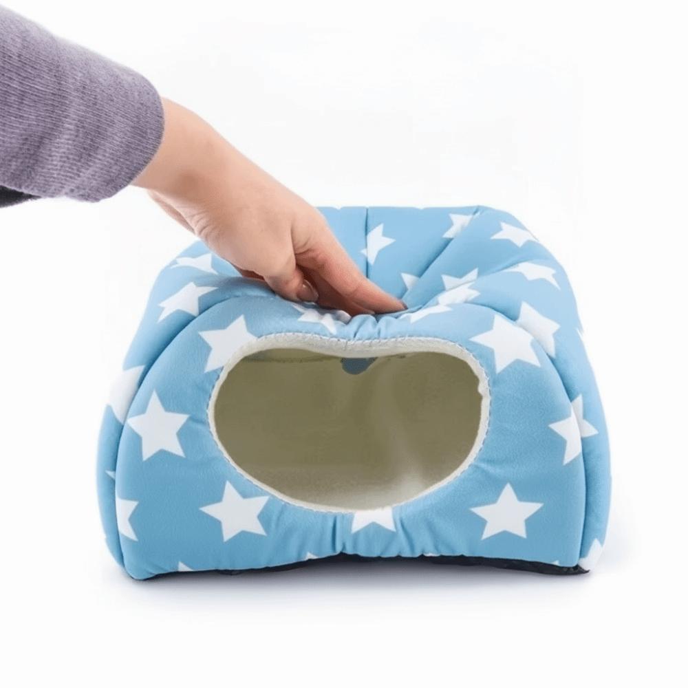 Washable Bunny Bed Indoor Use Guinea Pig Hiding Hut Durable Rabbit House  For Small Pets