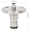 1.5in Tri Clamp Adapter 1/2 NPT Female Ball Connector Professional Sanitary Fitting  Home Brew