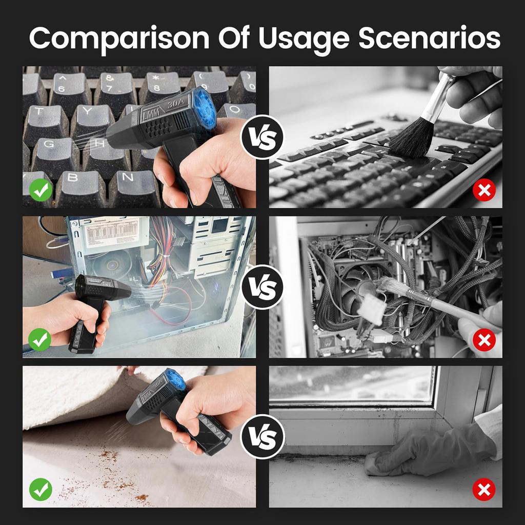 Ruční elektrický ventilátor na grilování Vzduchový dmychadlo Přenosný pro venkovní kempování Grilování Piknik BBQ Nástroj na vaření Pekařské grilovací příslušenství