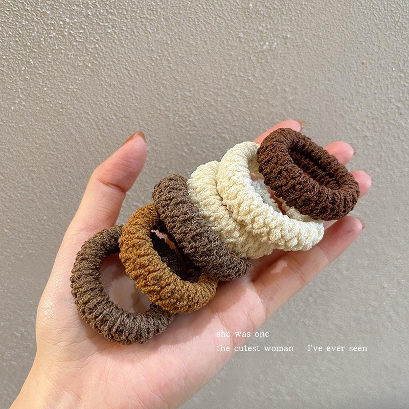 6 STKS Dikke Haarelastieken voor Vrouwen om Hoge Paardenstaarten te Knippen, Duurzame Haarelastieken, Hoge Elastische Haarelastieken, Hoofddeksels, Veelzijdige Haartouwen