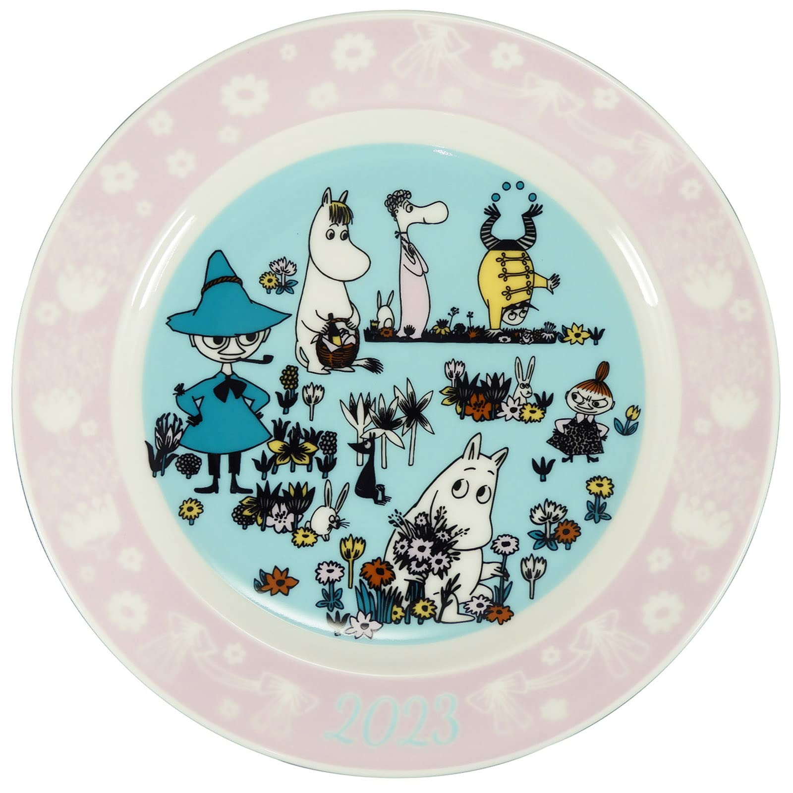 

Moomin Years Plate 2023 Yamaka Shoten yamaka Limited stock синий