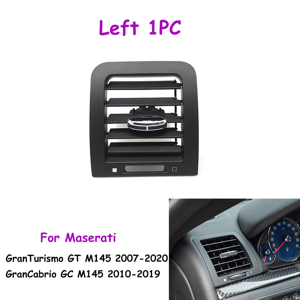 GranTurism GranCabrio GT GC M145 Car Interior Front Rear Central Dashboard Left Right AC Vent Air Vent Panel Cover For Maserati