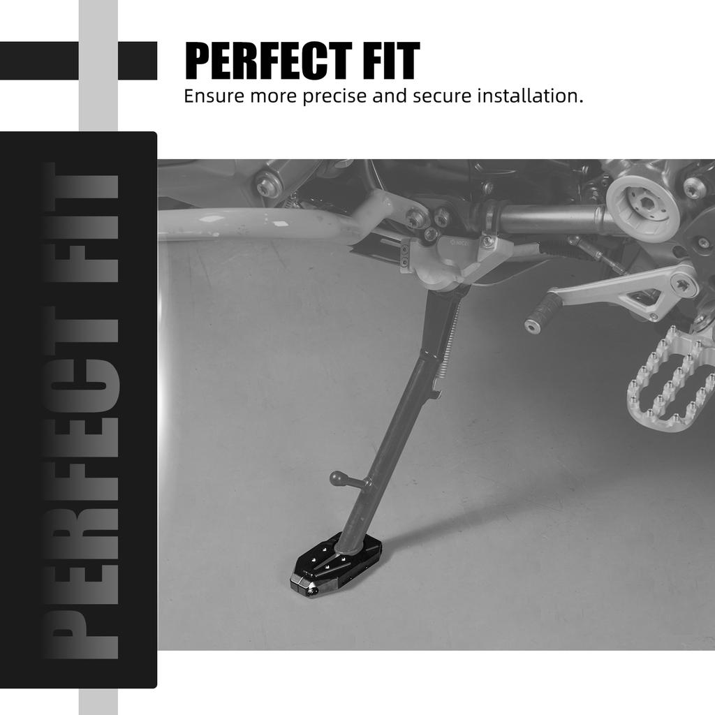 Motorcycle Kickstand Side Stand Enlarge Foot Plate For BMW R1250GS R 1250 GS 2019 2020 2021 2022 2023 R1200GS 2016 2017 2018