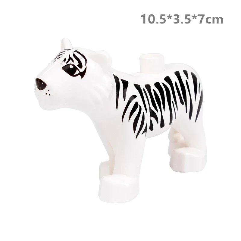 Big Size Building Blocks Forest Animals Lion Deer Panda Beast Enlightenment Toys Compatible Large Blocks Children Kids Gifts