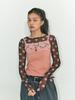 IHIHA Dorothy See-Through Dot T (Bk)