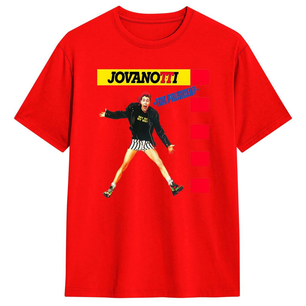 Jovanotti T-shirt Volwassenen Y2K Casual T-shirts Zomer Ronde Hals Harajuku T-shirts Casual Grote Maten Kleding
