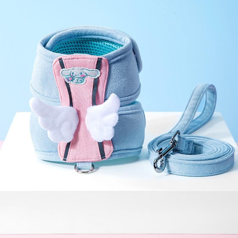 Katze Engelsflügel Out Weste Leine Spaziergang Katze Seil Spaziergang Hund Seil Welpe Brustgurt Haustierbedarf