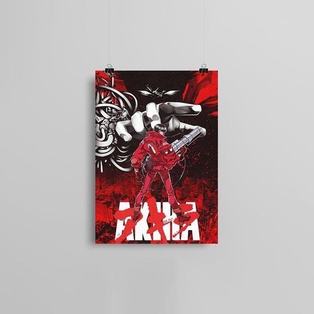 Canvas Nordic HD Prints Akira Movie Home Decorative Paintings Modular Pictures Modern Animation Artwork Bedroom Wall Art Poster