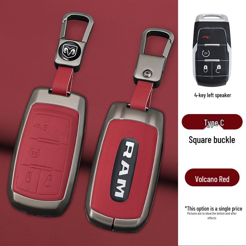 GMC Dodge Ram T-Rex RAM Long Horn Key Cover & Challenger Bag Korando Buckle