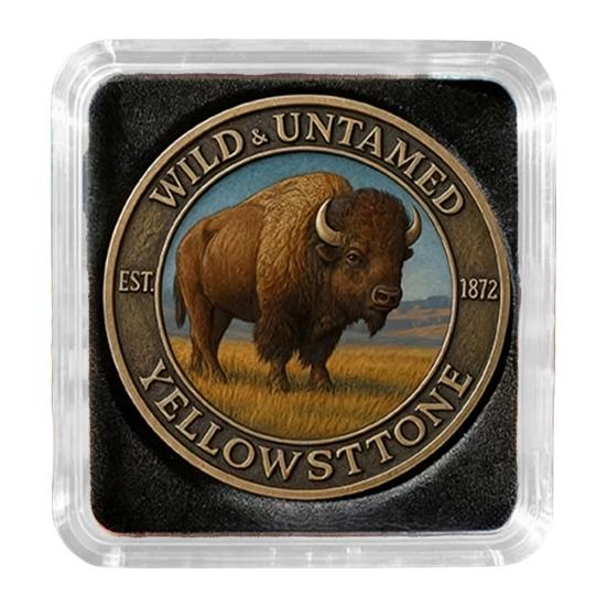 

Лимитированная серия монет национальных парков Сплав Свобода Исследование Художественные монеты Памятный Значимый подарок E