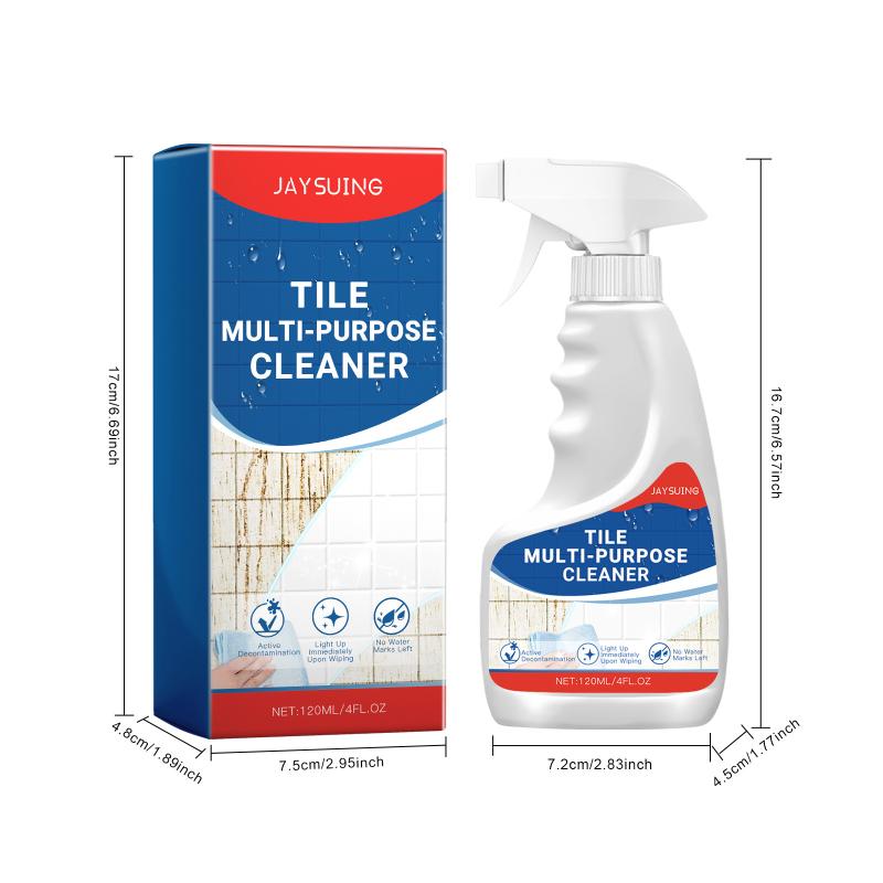 Ceramic Tile Cleaner Floor Wall Tile Polishing Maintenance Scratches Removal Brightening Toilet Descaling Tile Cleaning Spray