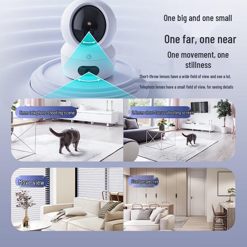 Ezviz H7c 4G Dual-Lens Home Security Camera (CN version)