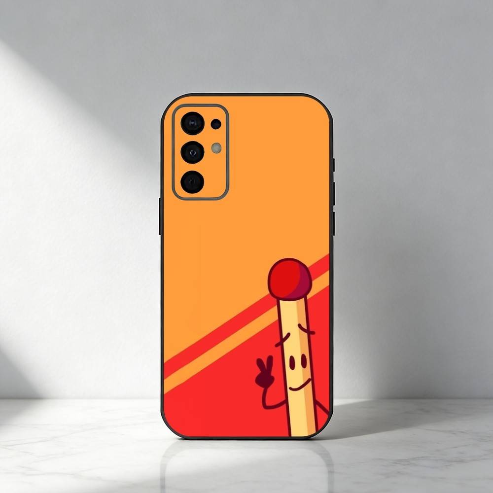 Bfdi Battle For D-Dream Island  Phone Case For Samsung S25,S24,S21,S22,S23,S30,Ultra,S20,Plus,Fe,Note,5G Black Cover