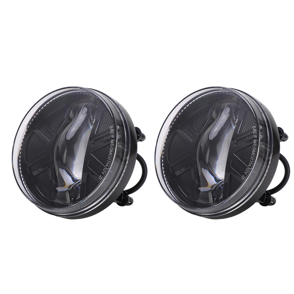 Pair of 5.5in LED Fog Lights 4800LM IP67 Waterproof Replacement for Sierra 1500 2500HD 3500HD