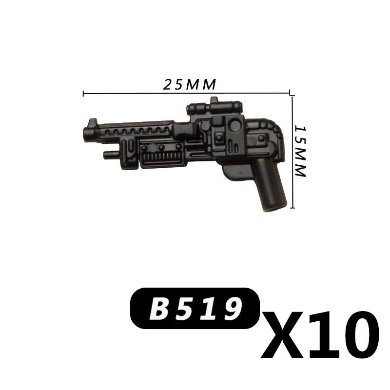 Vojenské stavební kostky Hvězdný film Vojenské figurky Války Zbraně Zbraně Vybavení Příslušenství Pláště Sekery Helmy Brnění Mini kostka