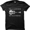 Hello Darkness My Old Friend Guitar Cotton T-shirt