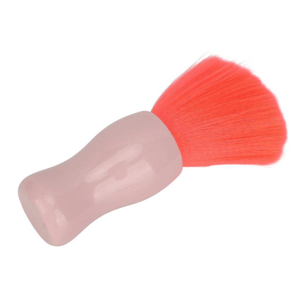 Ergonomic Design Portable Neck Duster Nylon Hair Sweeping Brush Neck Duster Brush  Home Use
