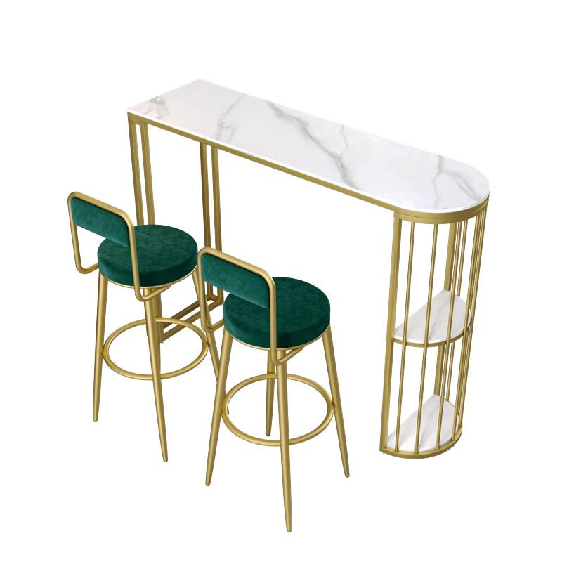 OEING Modern Rock Slab Dining Table Set