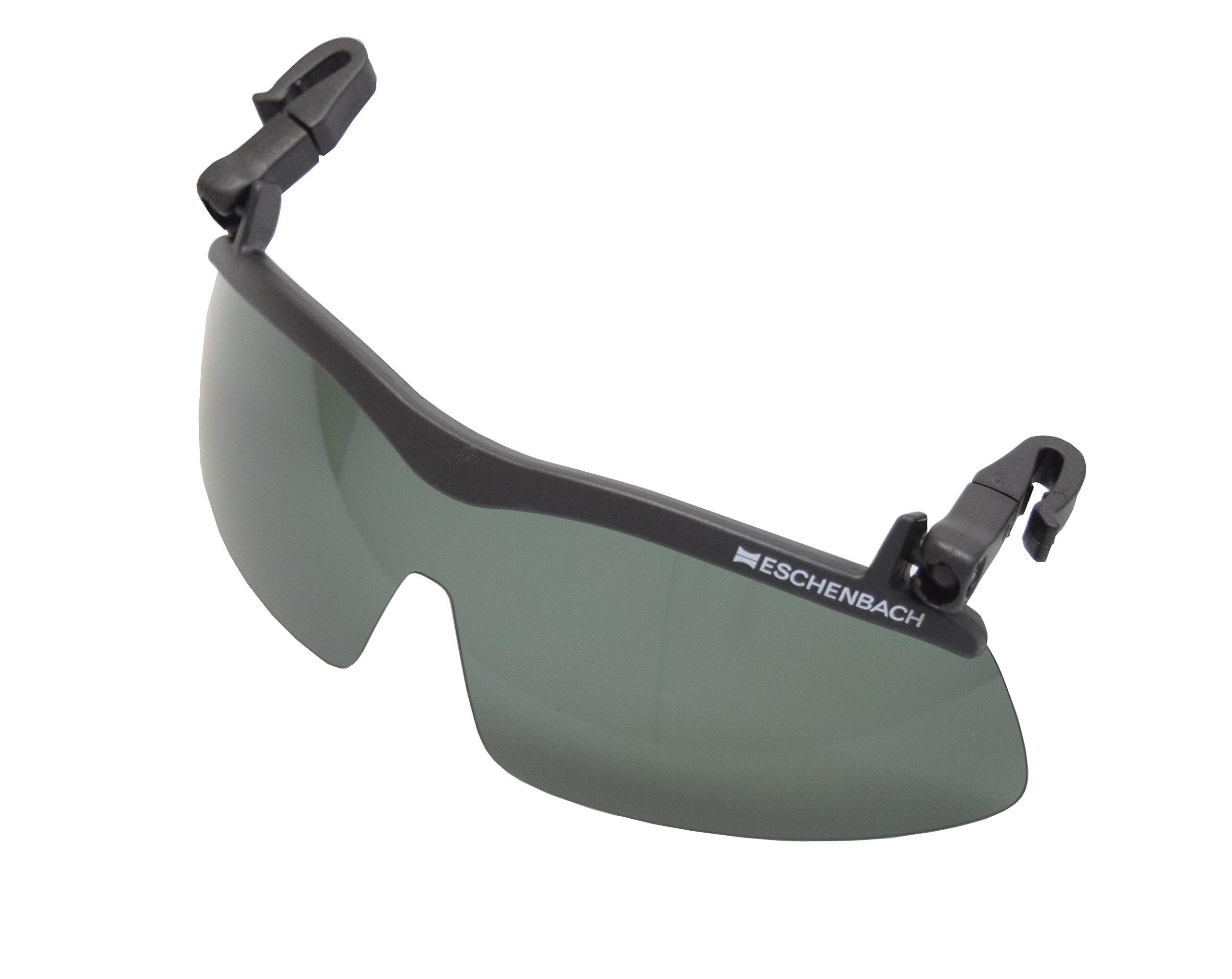 

ESCHENBACH Polarized Sunglasses Cap Clip Sunshade Sunglasses for Hats Dark Green 2997-29273