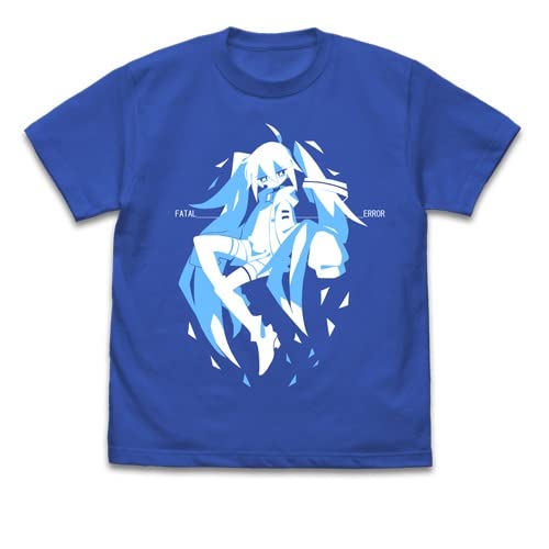 

Cospa Hatsune Miku Футболка Hatsune Miku КОРОЛЕВСКО-СИНЯЯ L-размера sirozameVer.