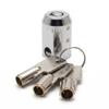 Zinc Alloy Tubular Key Lock Universal Size Tubular Key Vending Machine Lock Flat Key With 3 Keys Lock Core Vending Machine