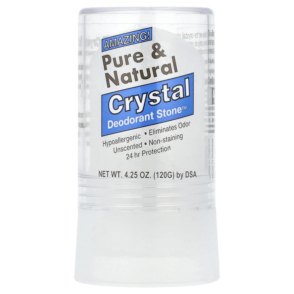 Pure & Natural, Crystal Deodorant Stone™, Unscented, 120G(4.25Oz)