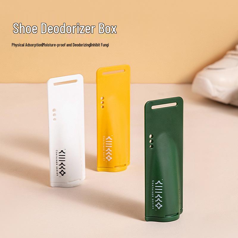 Moisture-Proof Shoe Cabinet Deodorizer Box - Natural Fragrance Odor Absorber for Wardrobes and Sock Storage