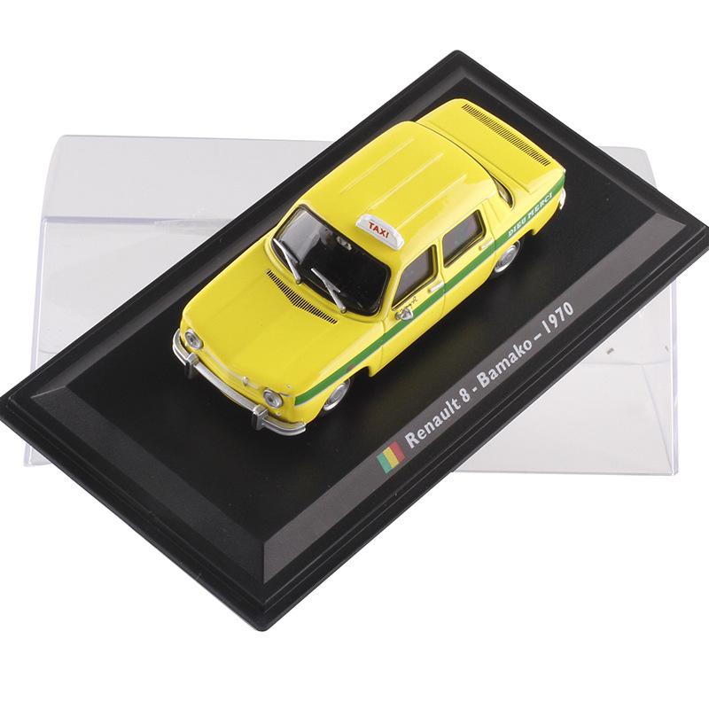 Renault 8 -Bamako -1970 in scala 1/43, modello di auto pressofuso, veicolo giocattolo per bambini, ragazzi e ragazze, collezione regalo