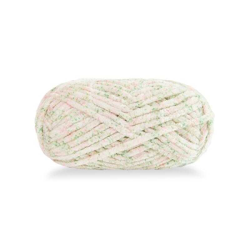 Soft Crochet Yarn 87.5yd Cotton Crochet Yarn 100g/3.5oz Soft Baby Blanket Yarn for Crocheting Weaving Sweater Scarf Hat