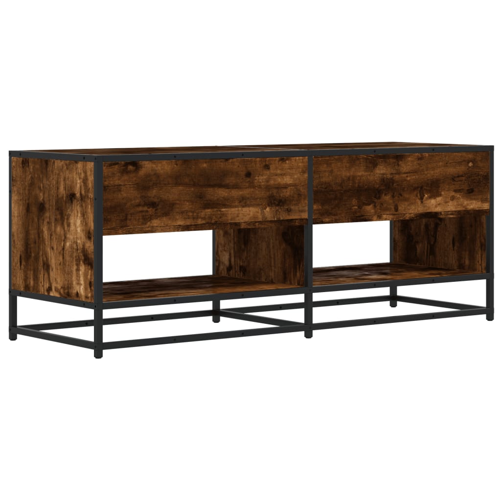 Vidaxl TV Stand, Smoked Oak, 120.5X40X46 Cm