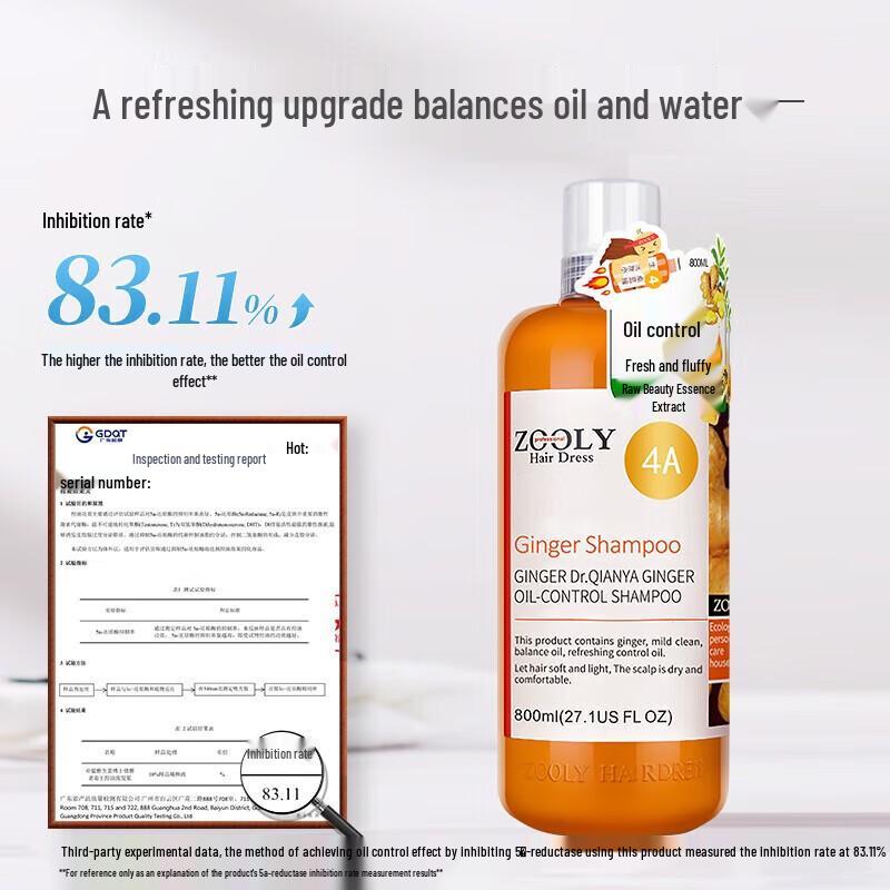 Zhuo Lanya Ginger King Anti-Dandruff & Oil Control Shampoo Set