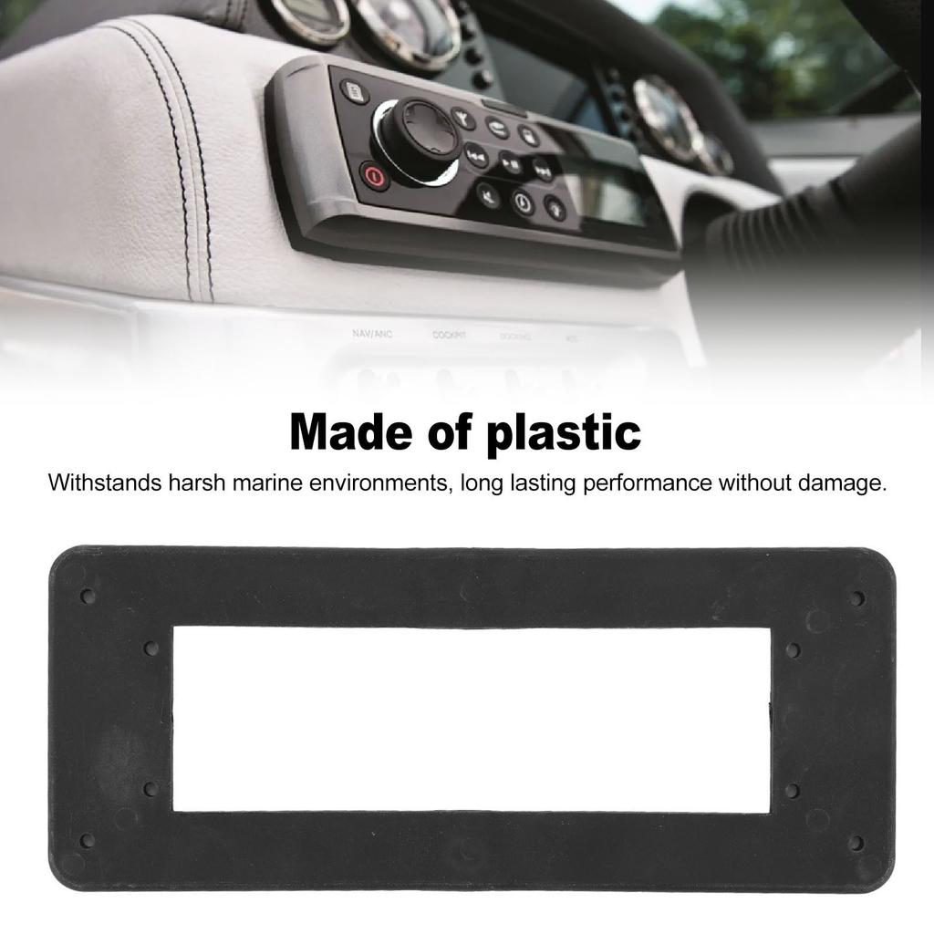 Marine Stereo Adapter Mounting Plate Adapter Plate Fit for Fusion MS-RA70 Series Enduring Sturdy Plastics for MS-RA70NSX