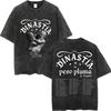 Vintage Washed Rapper Peso Pluma Poster Graphic T Shirt Men Women Fashion Hip Hop Tshirt High Quality Cotton Oversized Tshirts