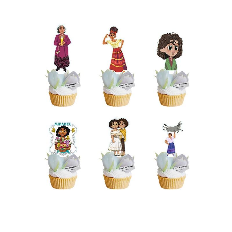 Mirabel Birthday Encanto Party Supplies Set Cake Top Banner Cups Plates Balloons