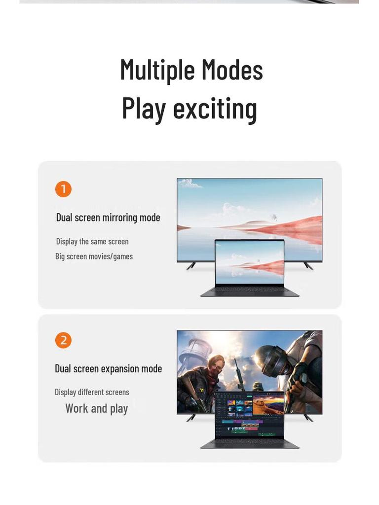 7-Core DisplayPort To HDMI 4K Adapter Cable