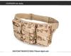 Tactical Camouflage Waterproof Fanny Pack for Outdoor, Cycling, and Mountaineering with Three Compartments