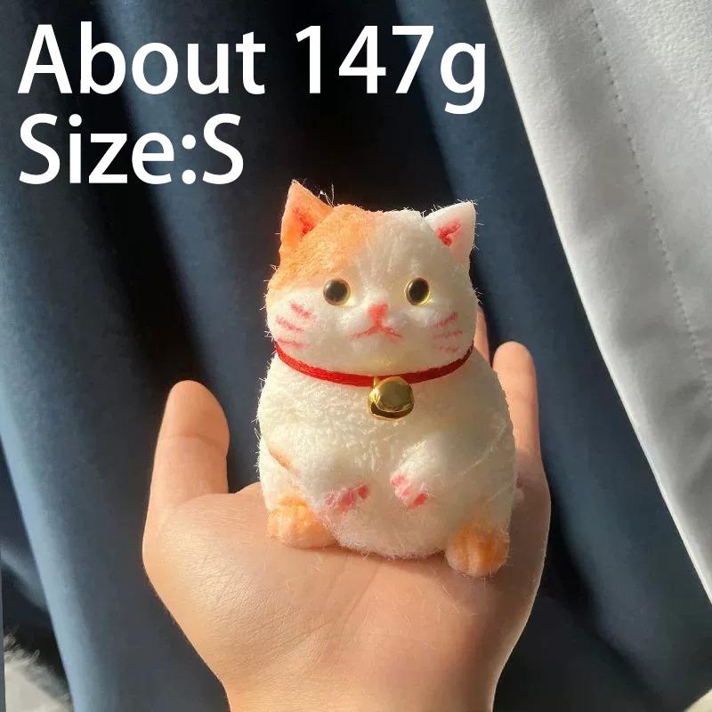Süßes Tier Katze Quetschspielzeug Ultra Weich Stressabbau Knet-Fidget-Spielzeug Kawaii Sensorisches Spielzeug für Kinder Angstlinderung Schreibtischdekoration