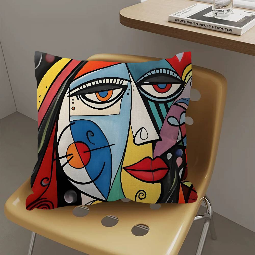 Legend Art Artist P-Pablo Picasso-Mt Maple Design Cushion Cover Happy Autumn Harvest Decor Holiday Decorati Pillow Cover