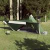 Vidaxl Tipi Family Tent, 6-Person, Green, Waterproof