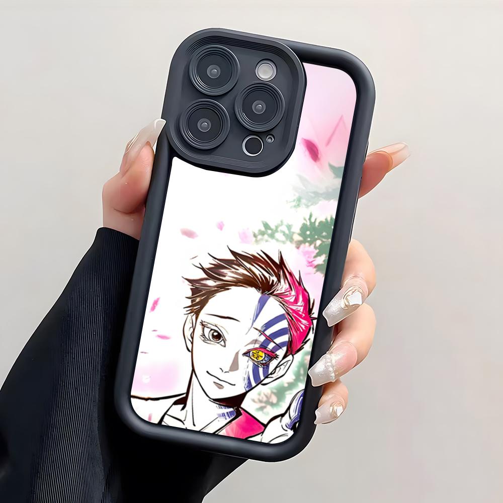 Hot Anime Akaza Phone Case For IPhone 17 Pro Max 15 Pro 16 14 Plus 12 13 Mini 11 Pro Shockproof Cover iPhone 13 Pro