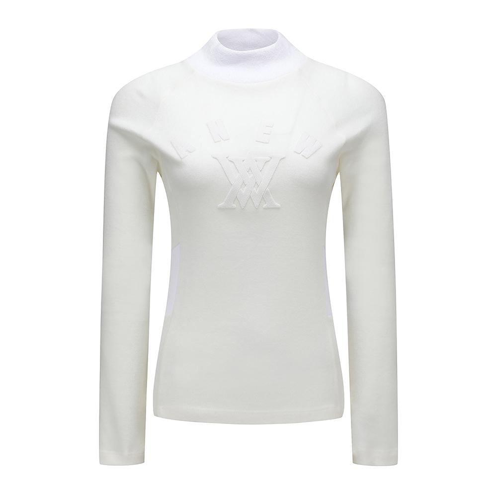 ANEW GOLF Women'S Knit High Neck T-Shirt Agcwwts06_Wh