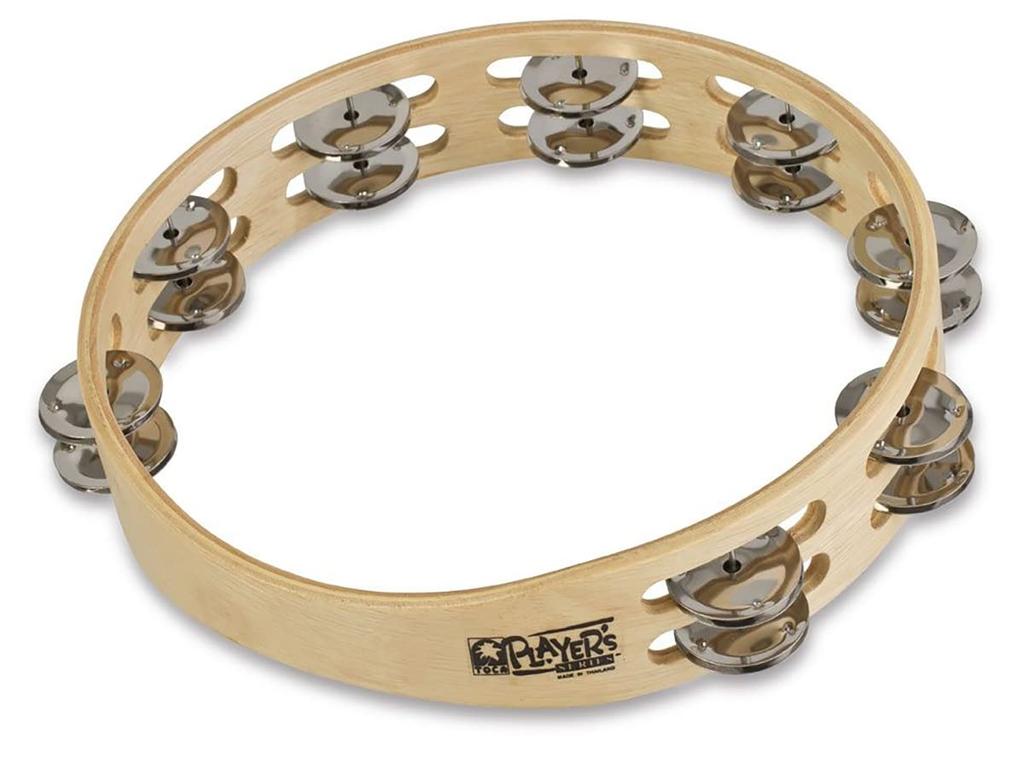 TOCA Player's Wood Tambourine T1090