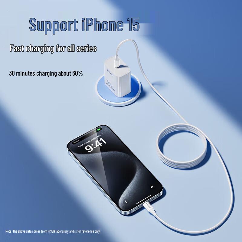Pisen USB-C to USB-C PD 60W Fast Charging Cable