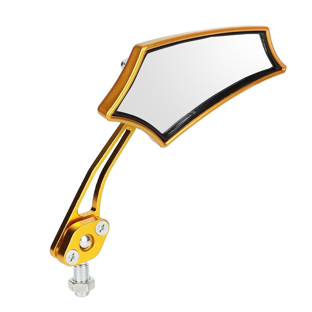 A Pair of   Motorcycle Motorbike Modified Accessories Rear View Rearview Mirror(Black)