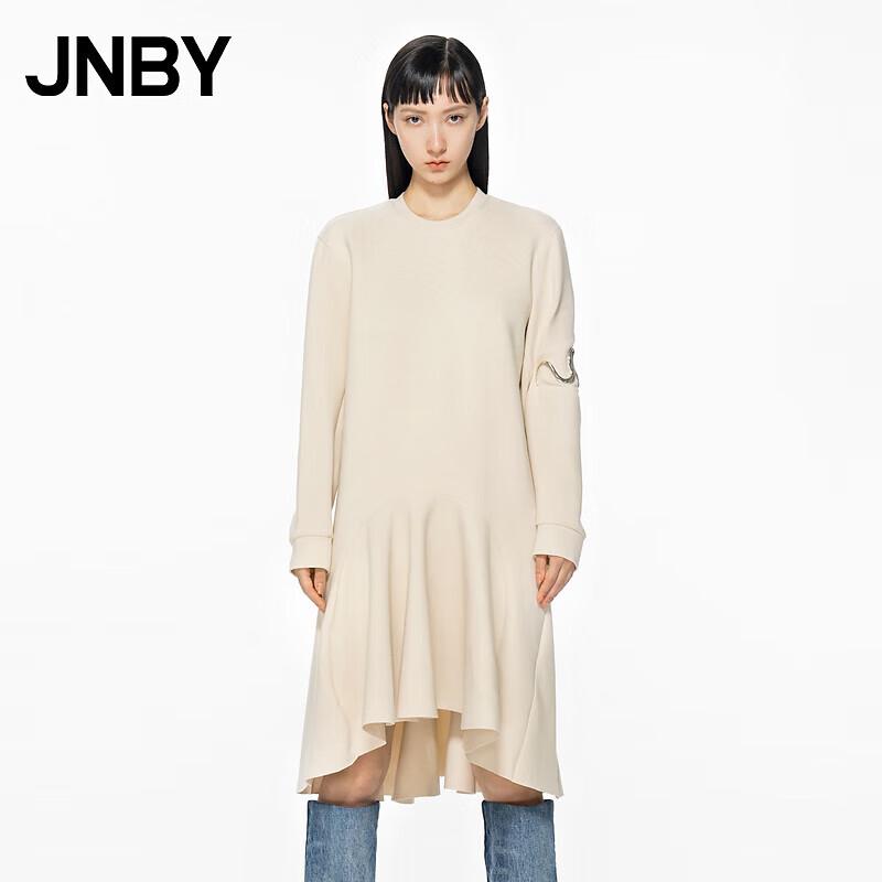 JNBY Asymmetric Loose Long Sleeve Dress