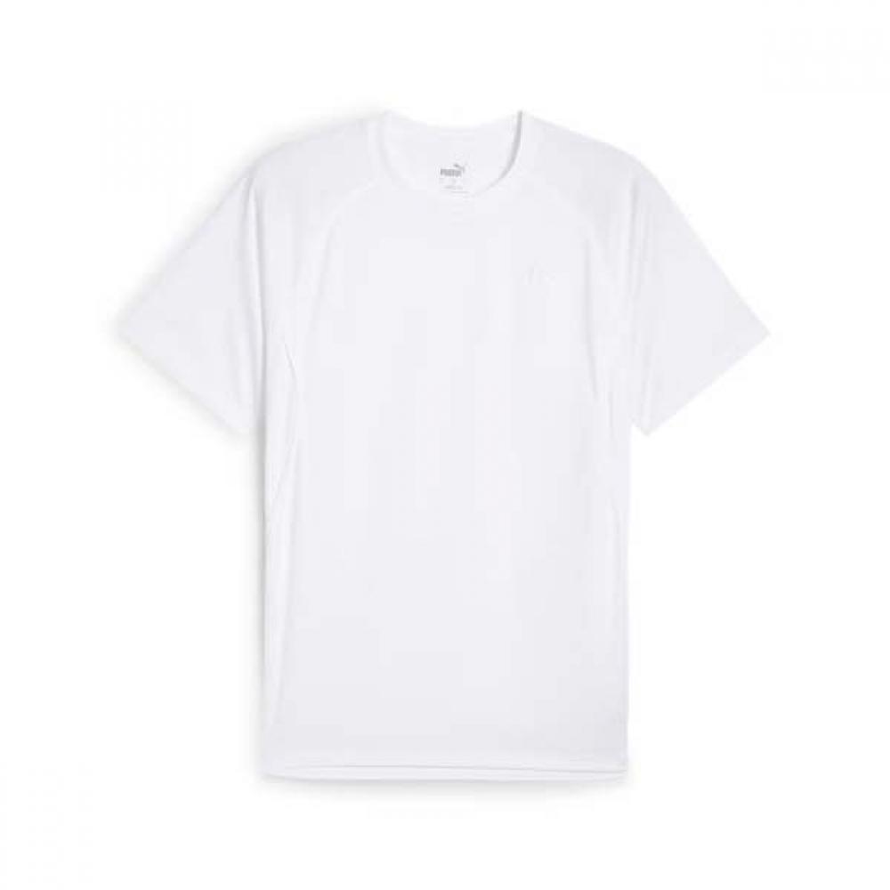 PuMa Men S Running ShorT Sleeve T ShirT M Run velociTy Tee Poly 02 White/XL(110)