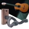 Gitarren-Wandhalterung Aufhänger Universell Verstellbar U-förmiger Hakenhalter Holzbasis Ausstellungsständer Geschenk für Gitarrenspieler