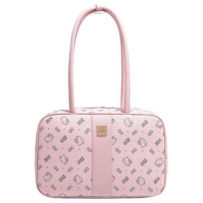 Hello Kitty Classic Print Trendy Versatile Niche PU Underarm Shoulder Bag Women Bags SHHF41404-1