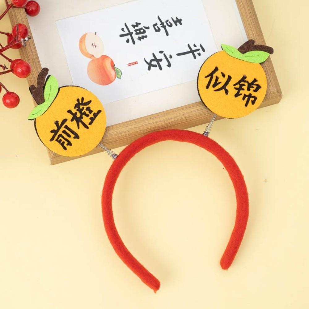 Blessings Blessings Words Headwear New Year Decorative Headdress Hair Hoop Children/Adult