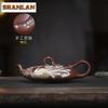 230ml Traditional Yixing Purple Clay Teapots Handmade Flower Bird Pot Raw Ore Purple Mud Kettle Chinese Zisha Tea Set Teaware